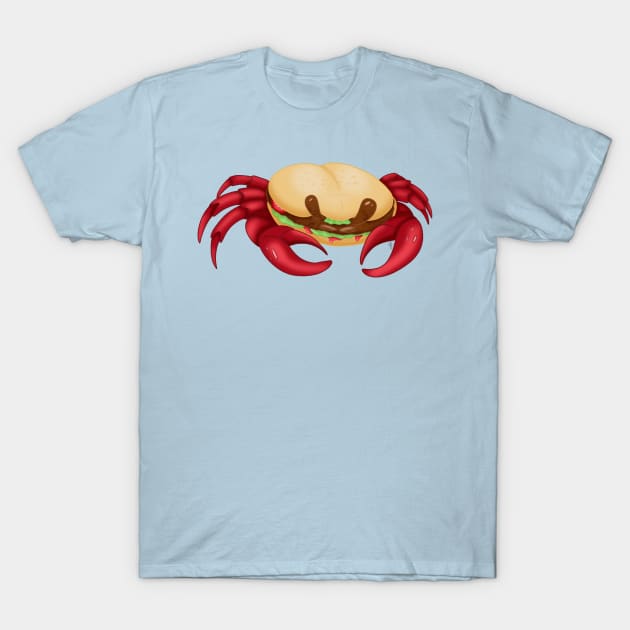 Krabby Patty T-Shirt by Jade Wolf Art